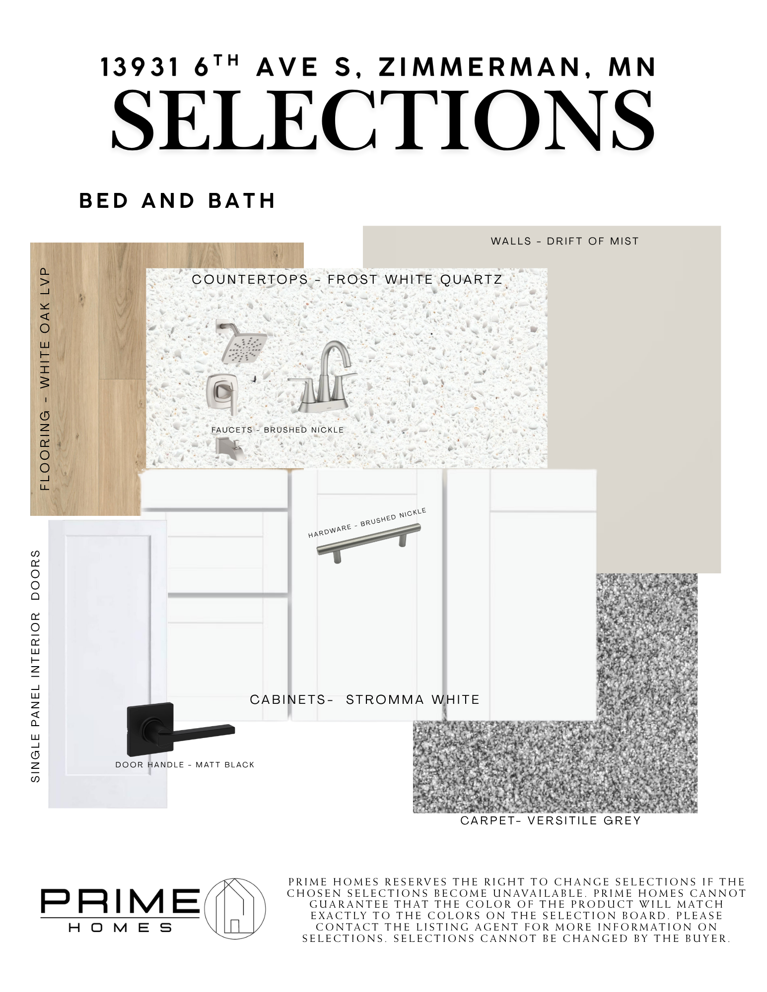 Interior Selections - Bed & Bath