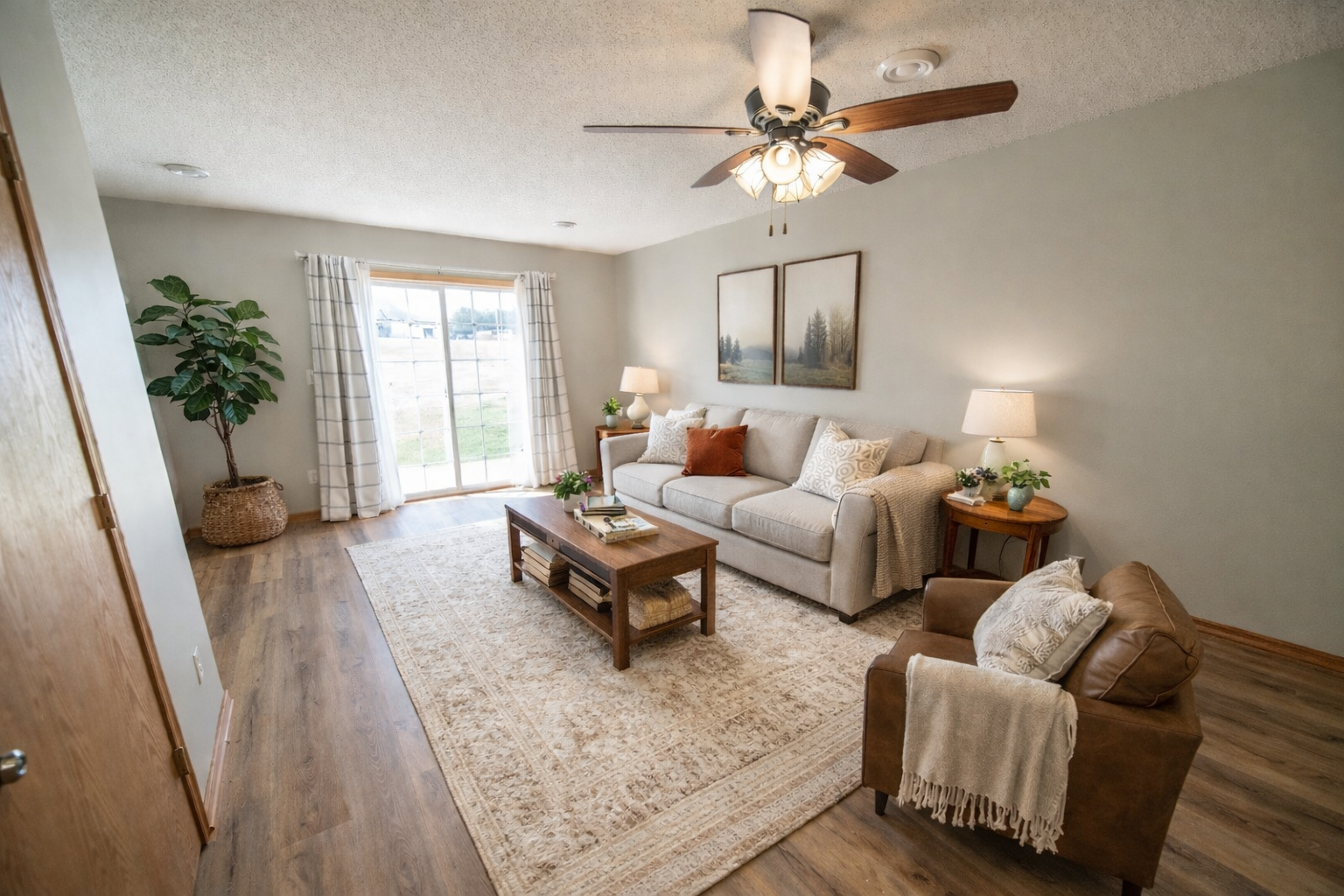 Image has been virtually staged to illustrate the rooms potential. Furniture and decor shown are digitally rendered and are not included with the property.