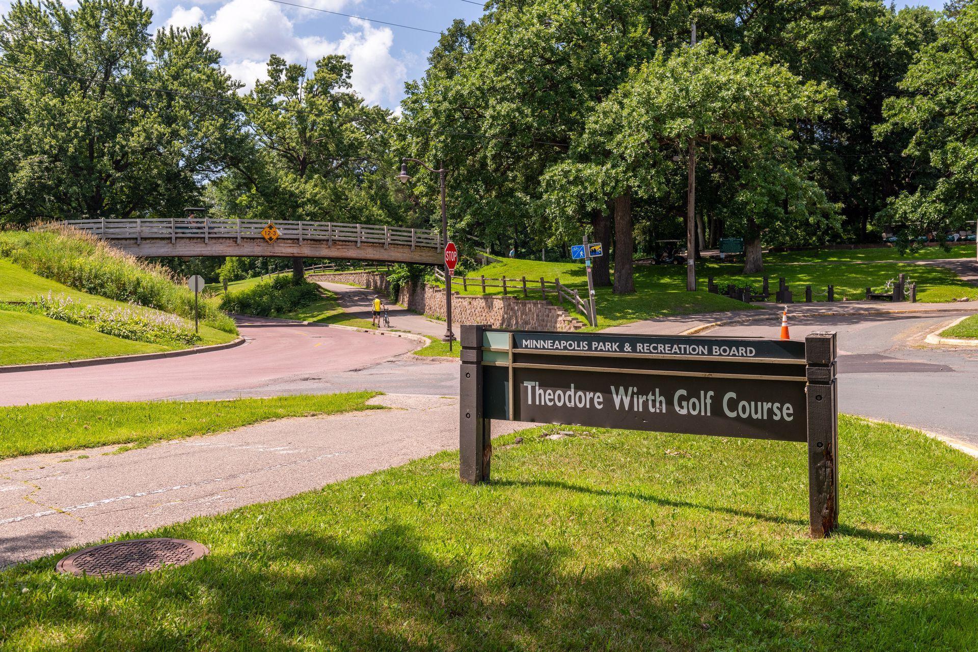 Enjoy the many amenities of Theodore Wirth Parkway!