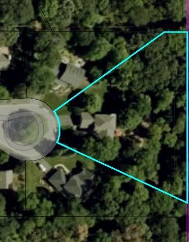 Aerial with lot lines