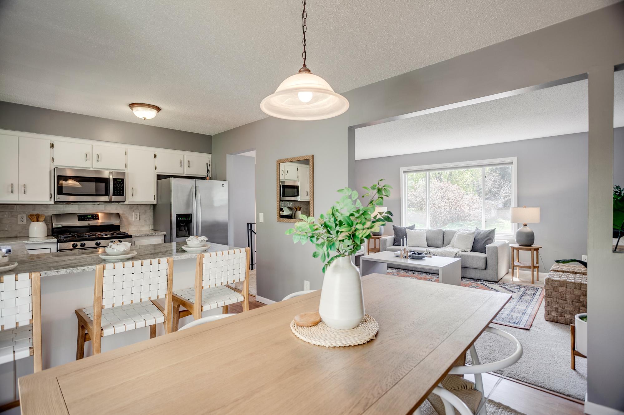 The floor plan has an ideal flow for cooking, entertaining and everyday living