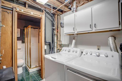 Utility and laundry room with recently updated mechanicals