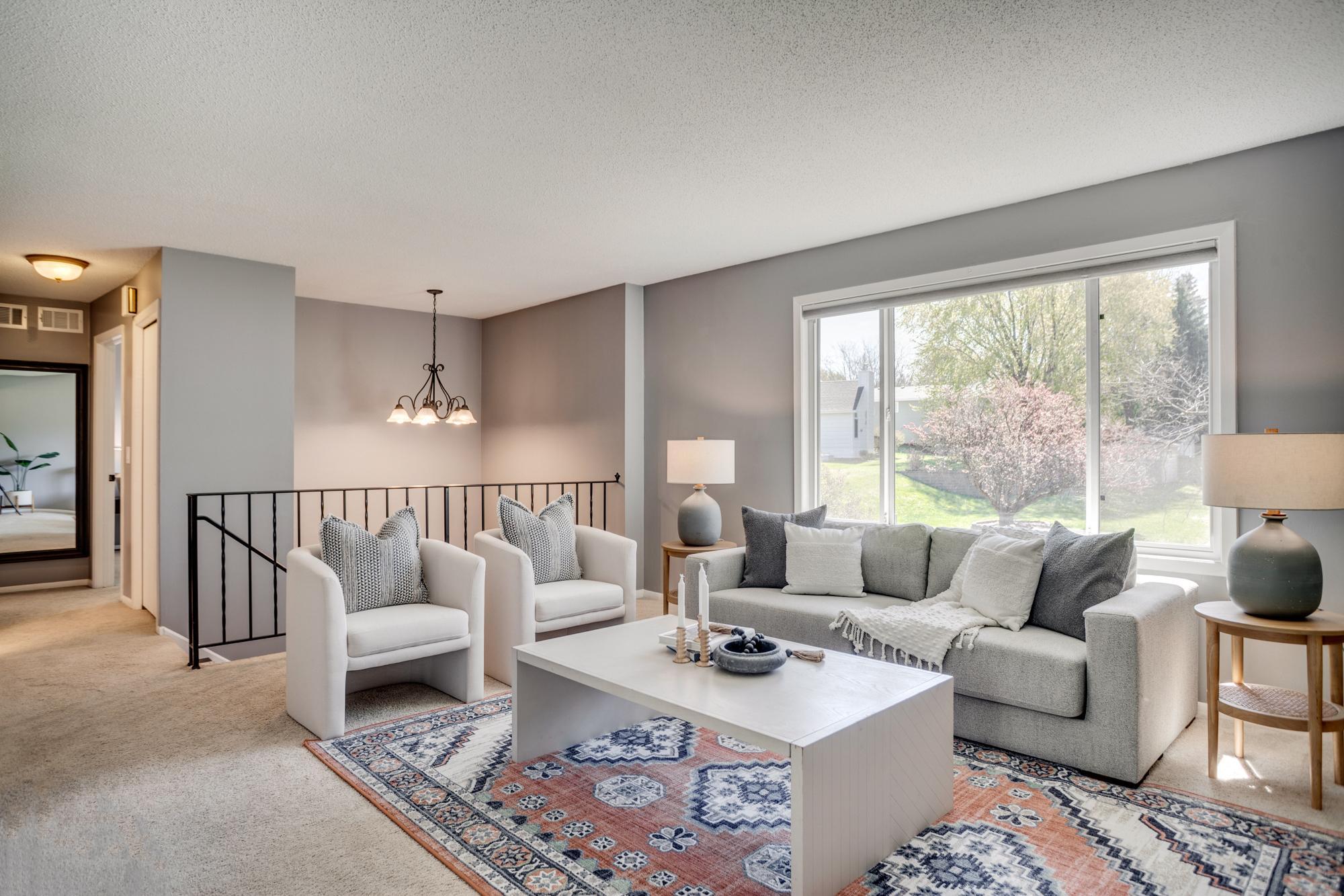 The majority of the home was freshly painted in 2026