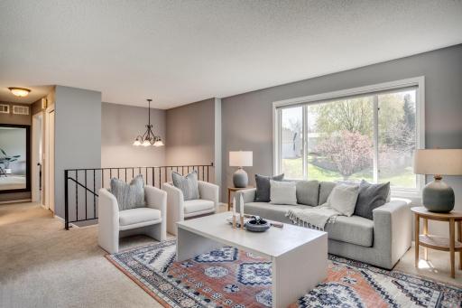 The majority of the home was freshly painted in 2026