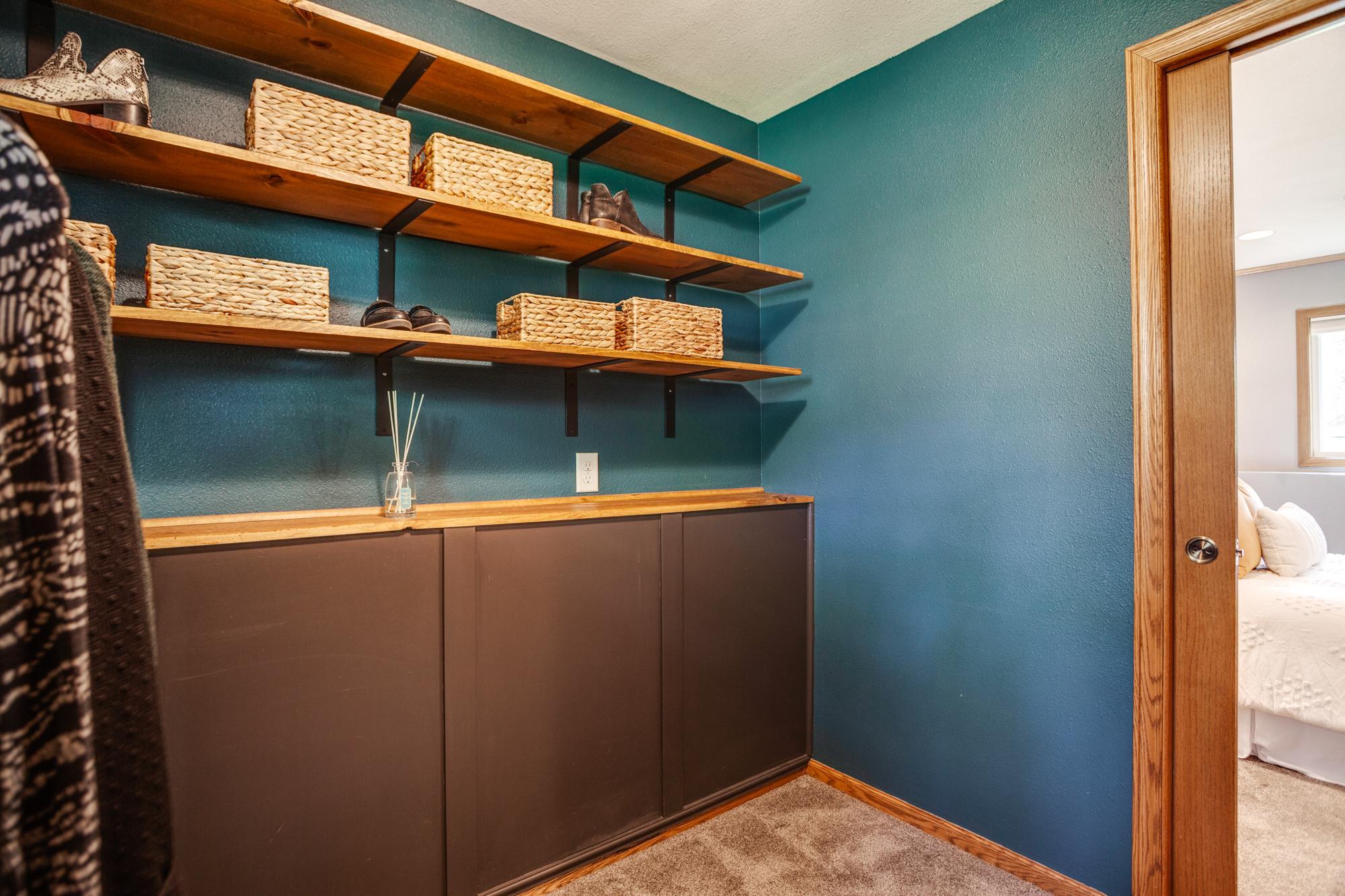 Walk-in closet or home office
