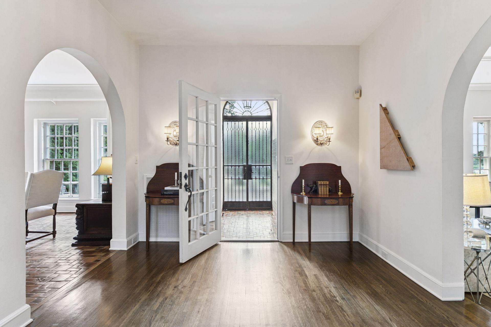 Large front entryway