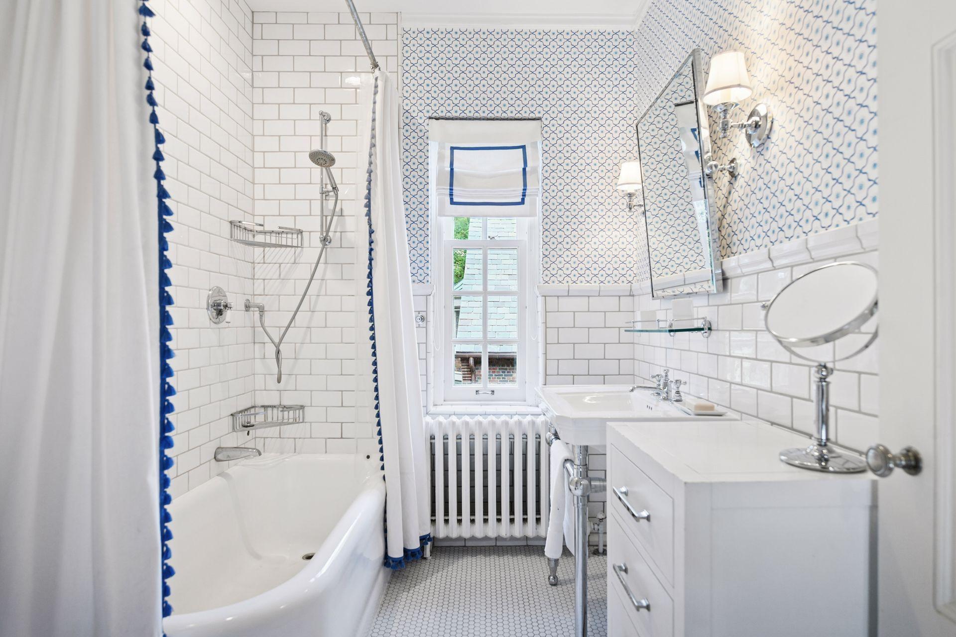 Fresh bright bathroom