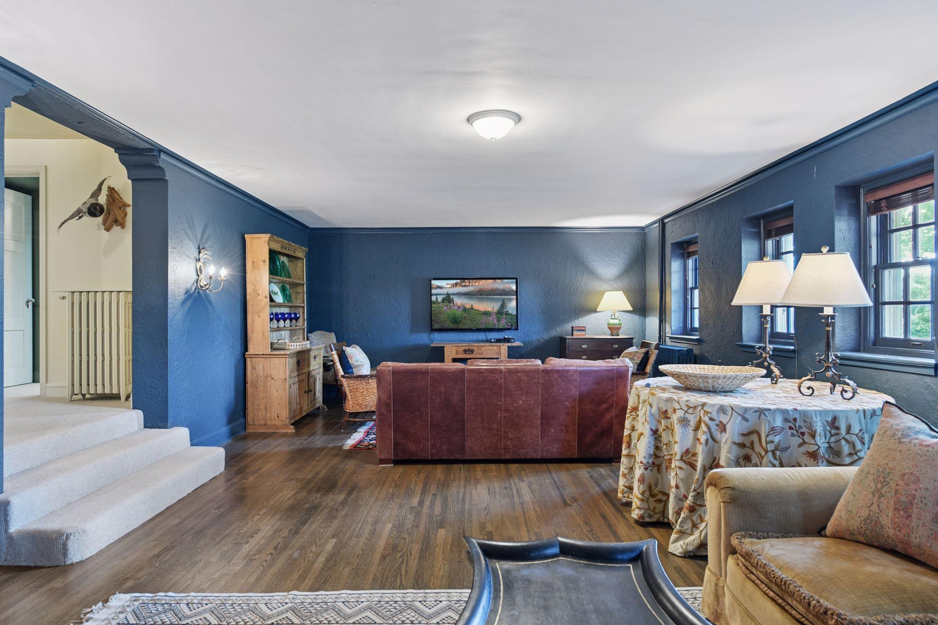 Large Lower level family room