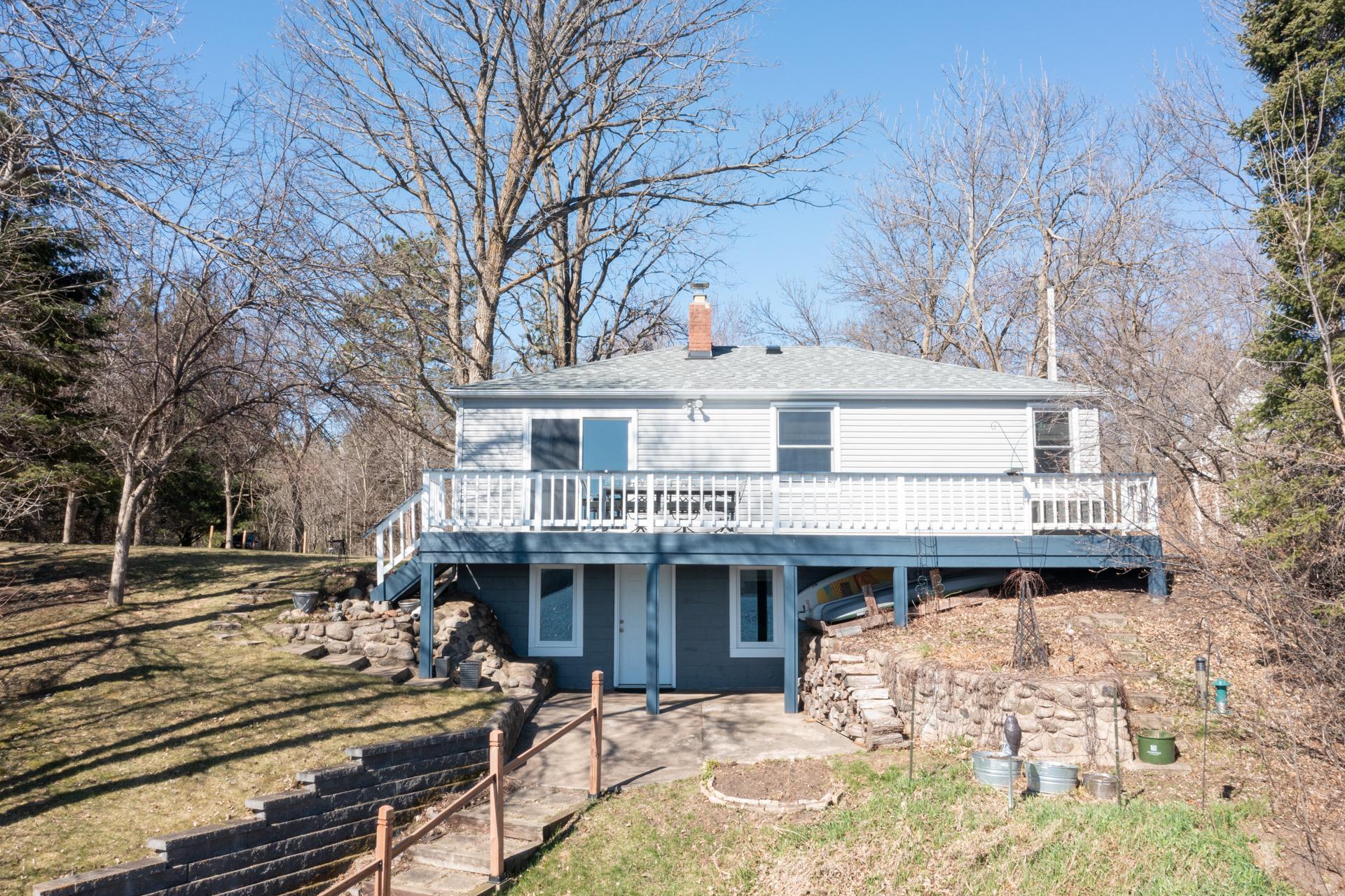 Stunning lakefront setting on Lower South Long Lake just minutes from Brainerd.
