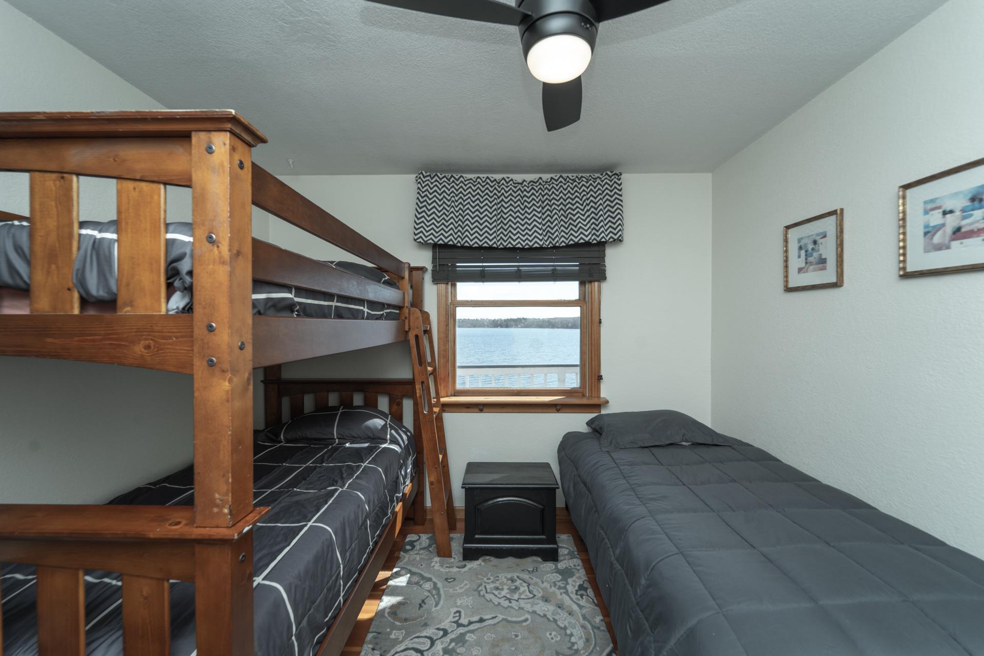 A perfect retreat after a day on the lake.