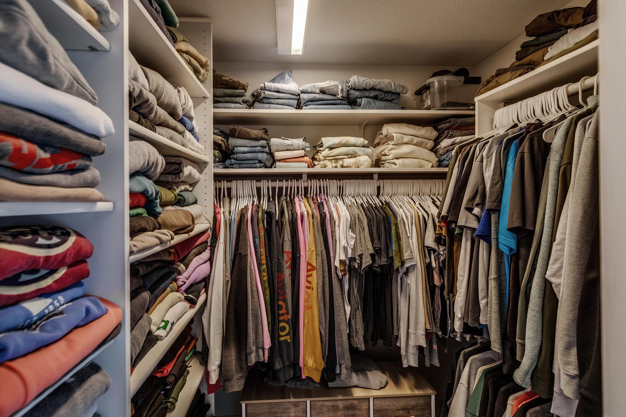 Primary Walk In Closet