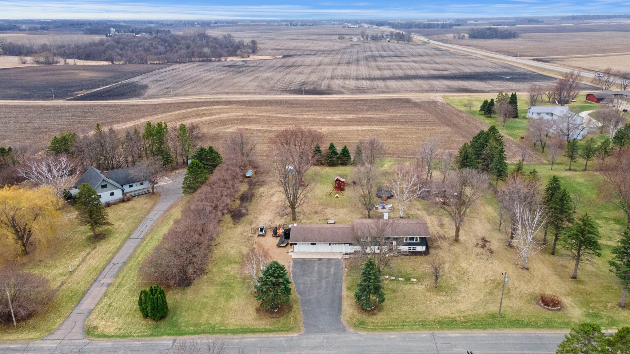Extra parking space added on east side of garage