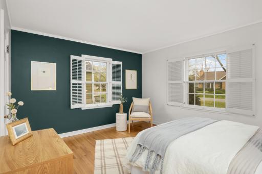 Great light through the oversized windows