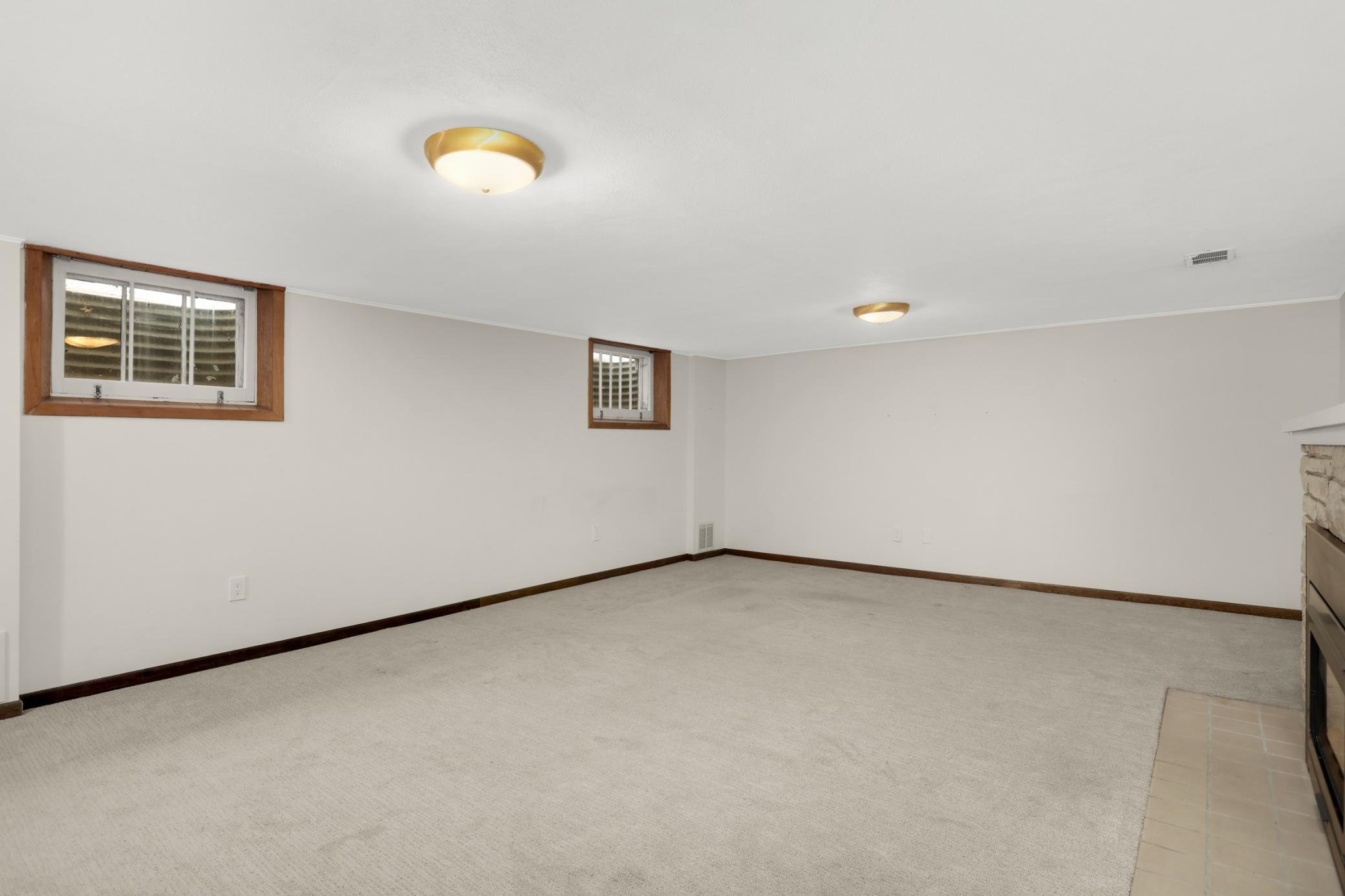 Great lower level retreat...