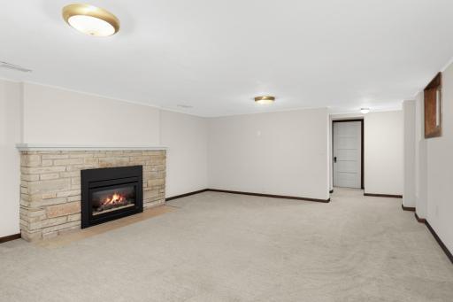 complete with a second gas fireplace