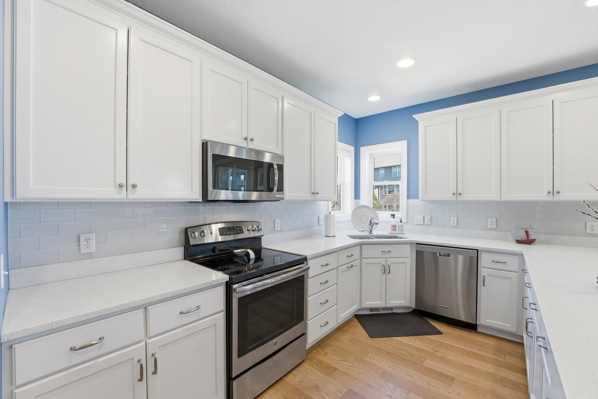 Stainless steel appliances