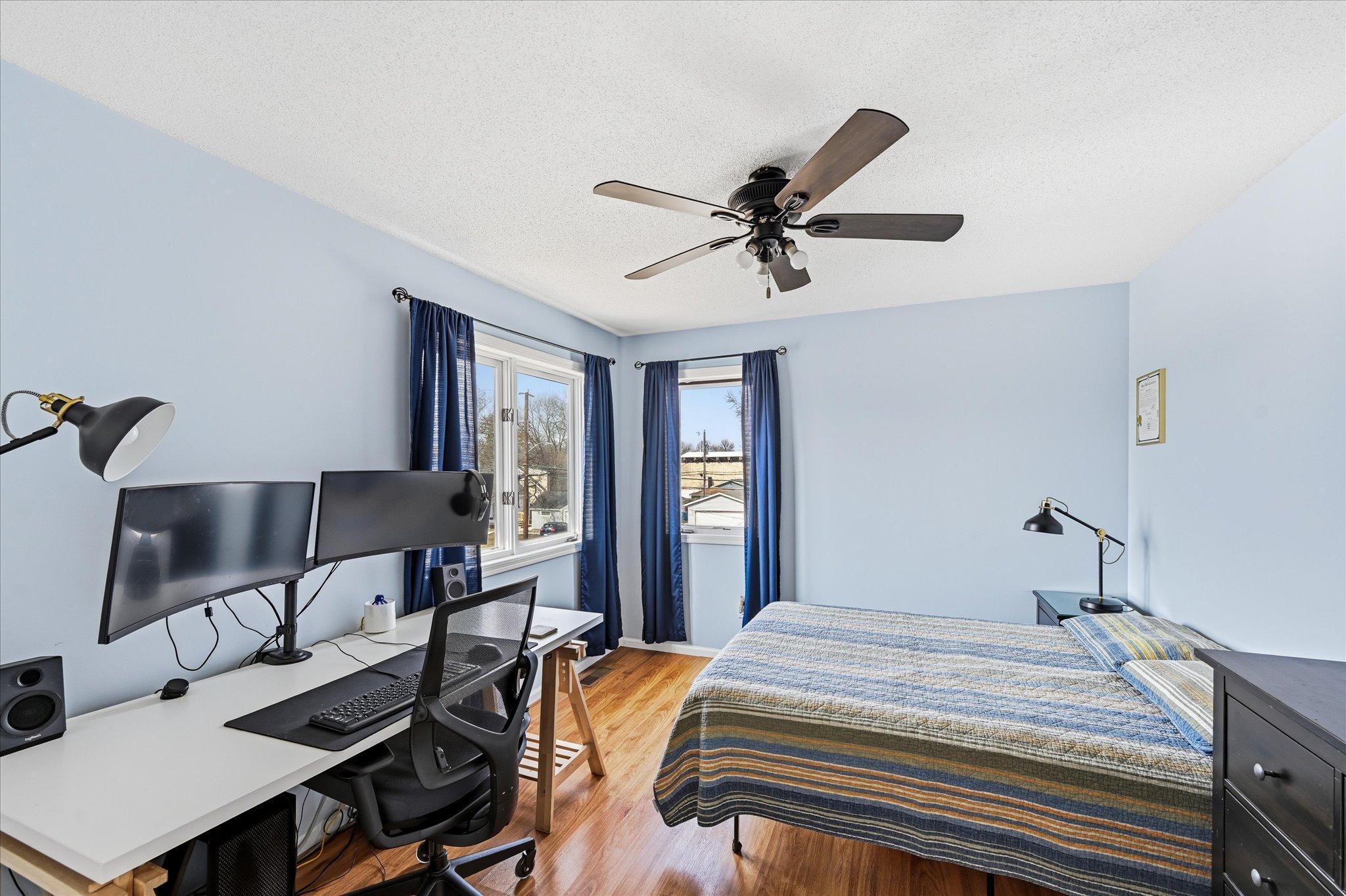 2 of 3 upper level bedrooms