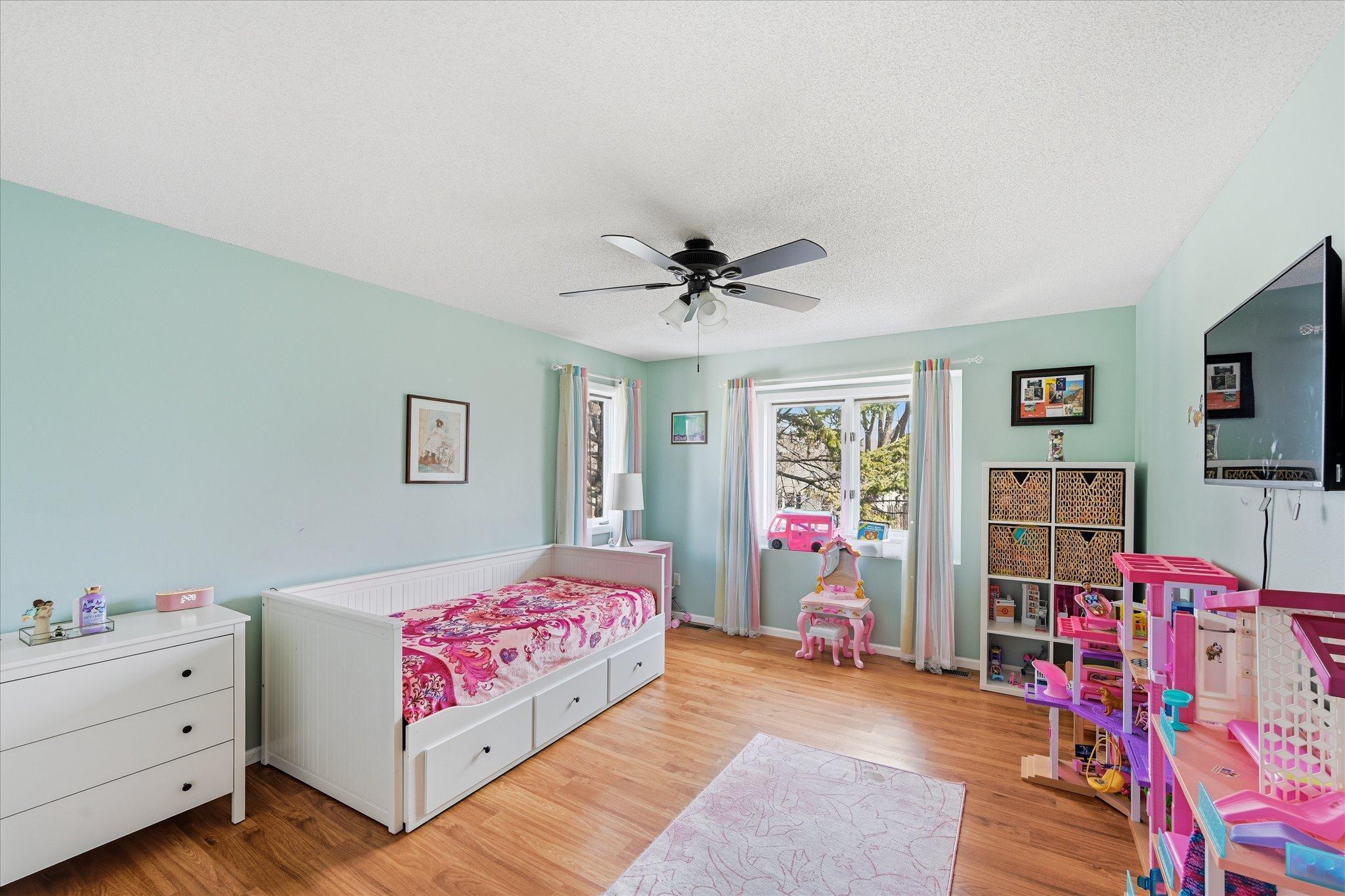 3 of 3 upper level bedrooms