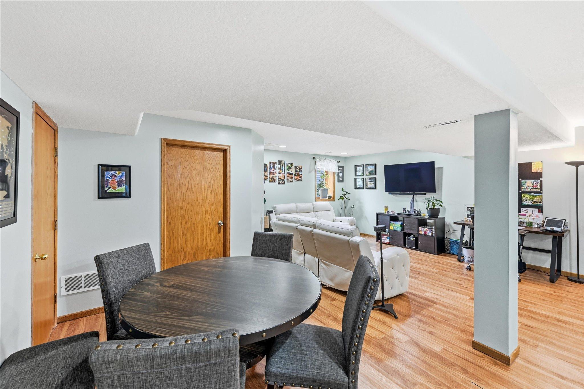 Huge lower level family room