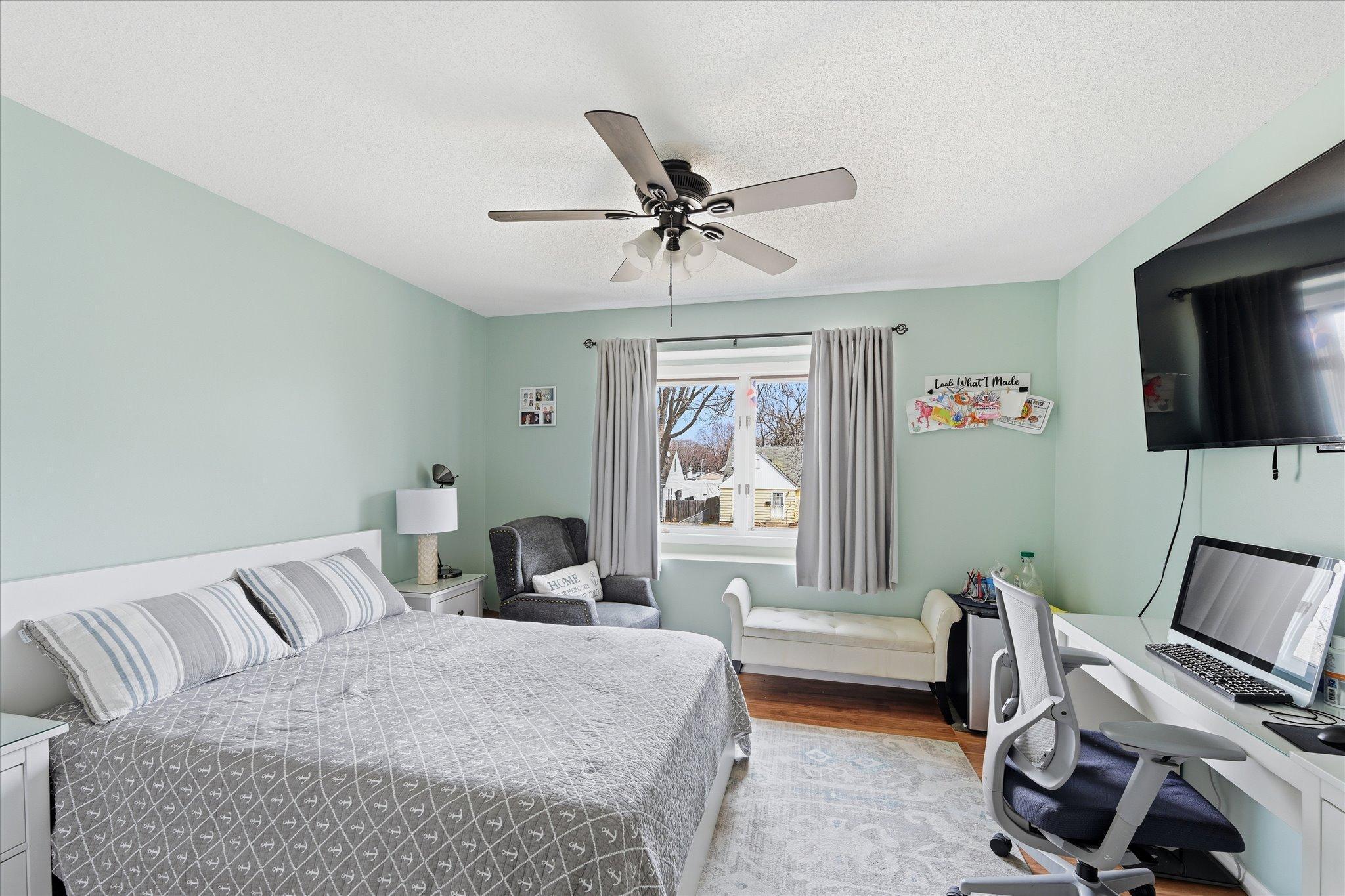 1 of 3 upper level bedrooms