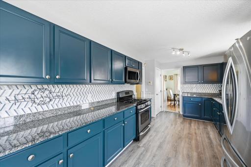 Newly updated kitchen with tons of counter space