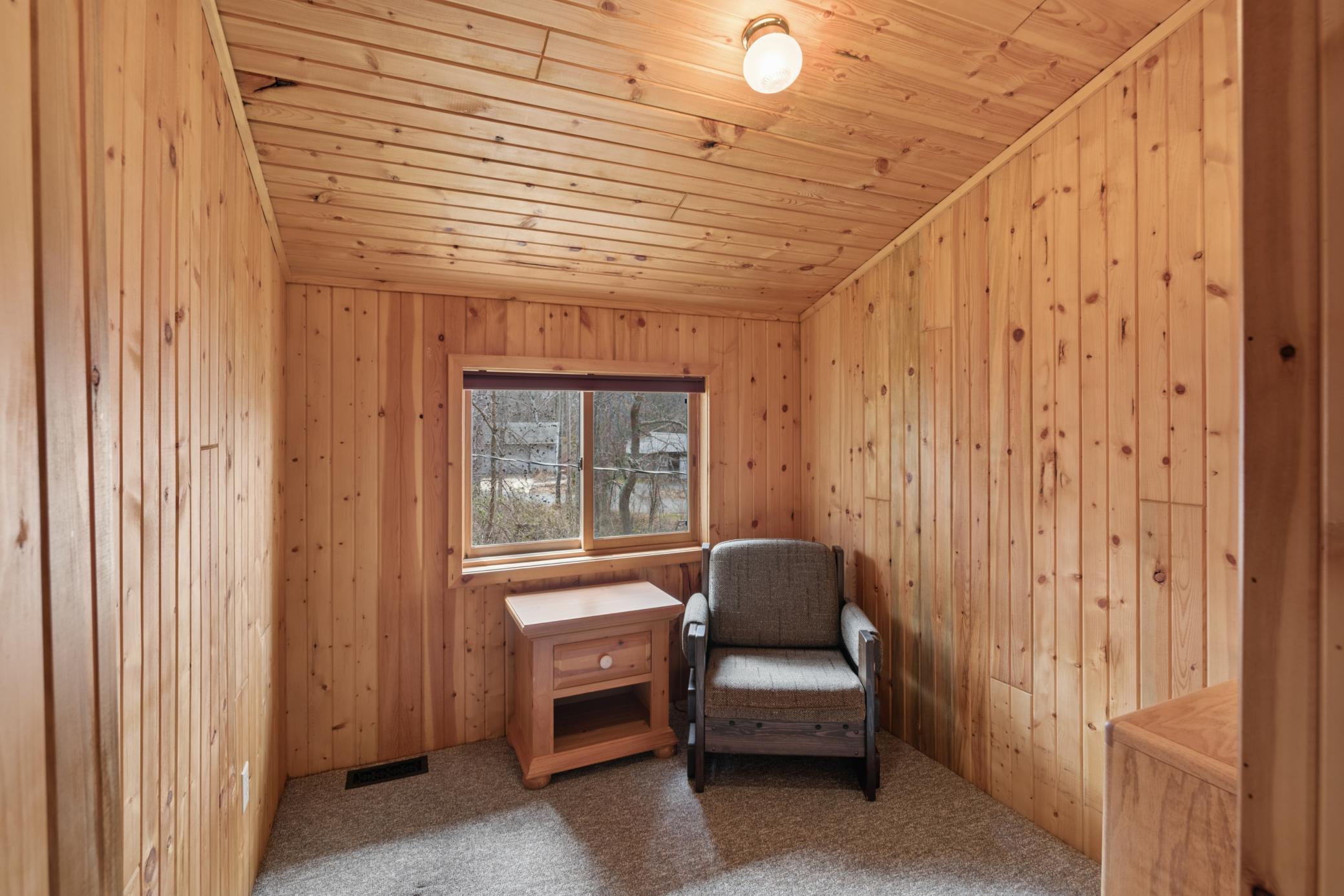 Third bedroom on upper level. Make this space ANYTHING you want.