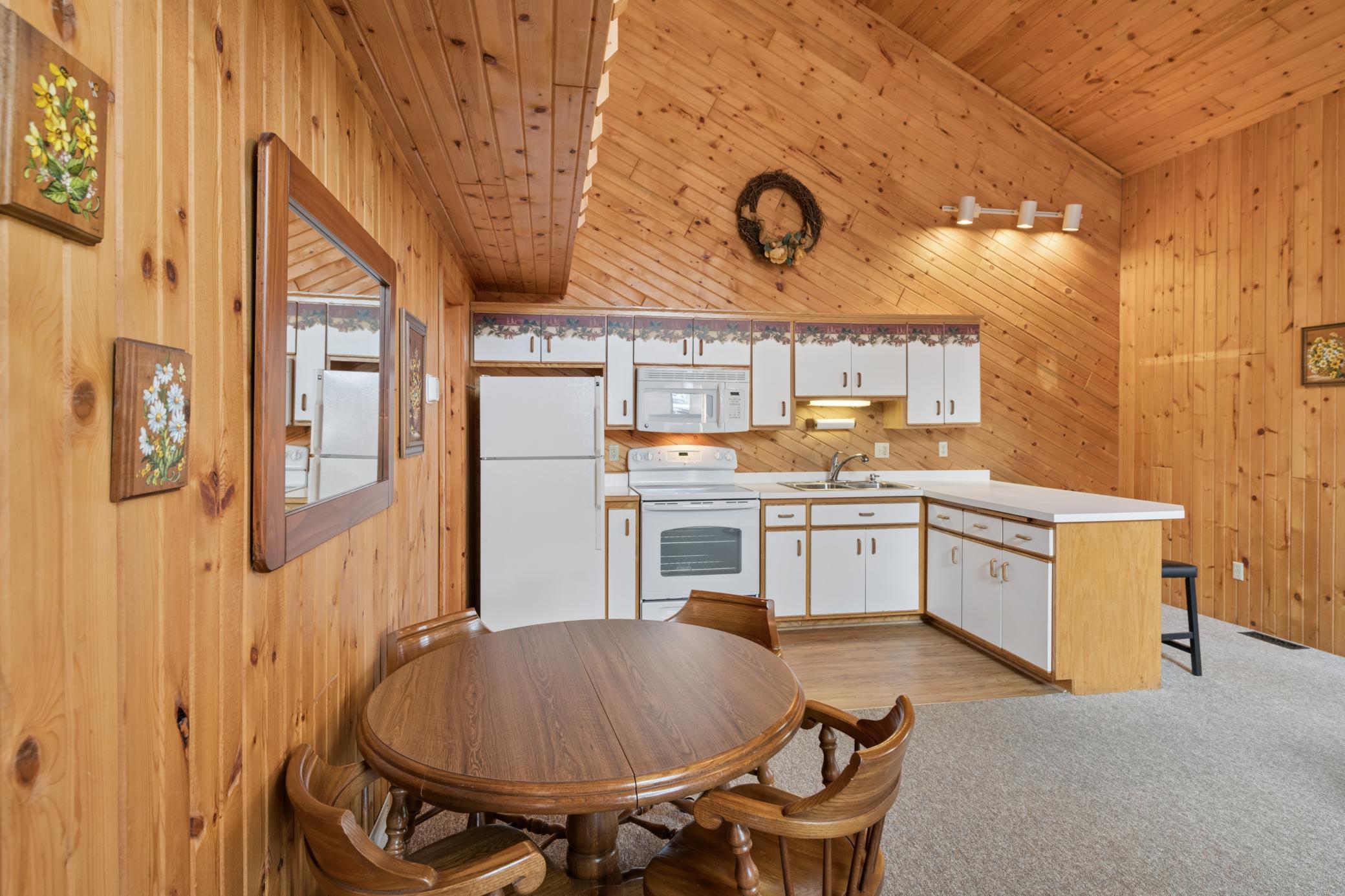 Dining area off the kitchen - easy access!