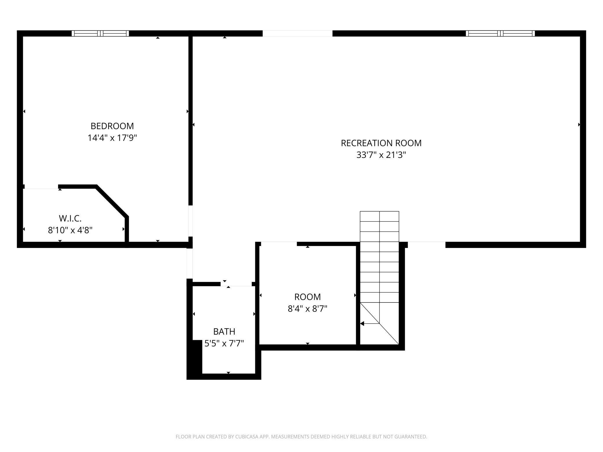 Lower Level Floor Plan