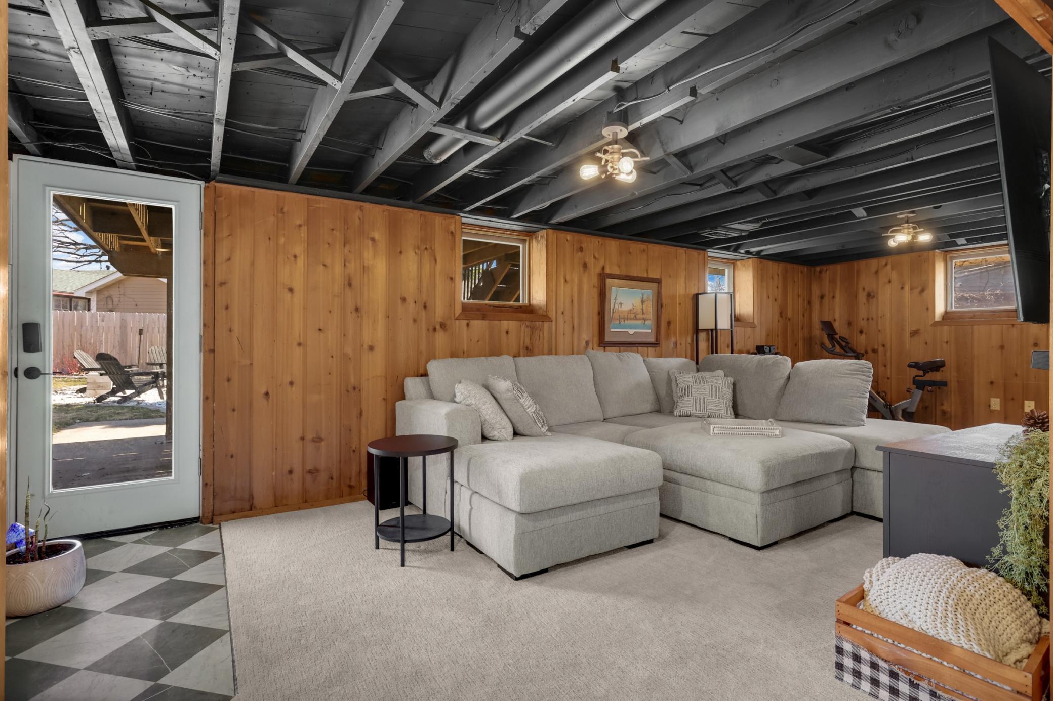 Walk-out lower level retreat!