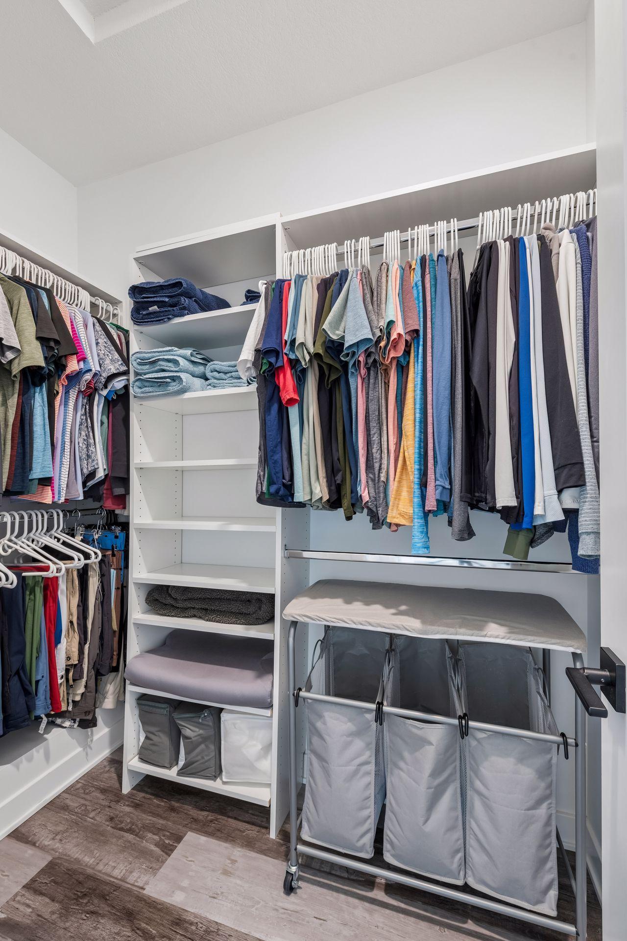 Primary Suite Walk In Closet