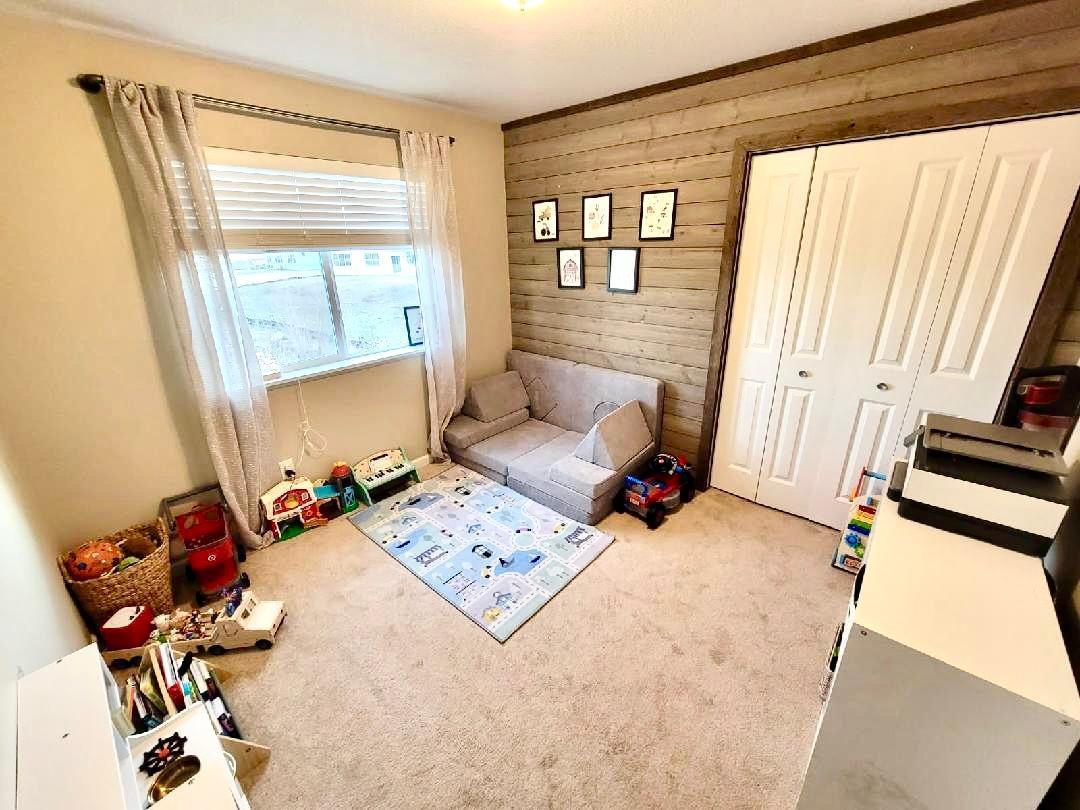 One of three bedrooms on the main floor