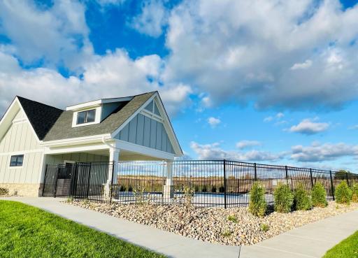 Imagine all the memories you will make with friends and family enjoying the heated community pool! Lakeshore Park offers walking trails to the new city park which features pickleball courts, sledding hill, playground and ball fields.