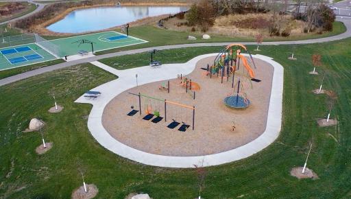 Imagine all the memories you will make with friends and family enjoying the community pool! Lakeshore Park offers walking trails to the new city park which features pickleball courts, sledding hill, playground and ball fields.