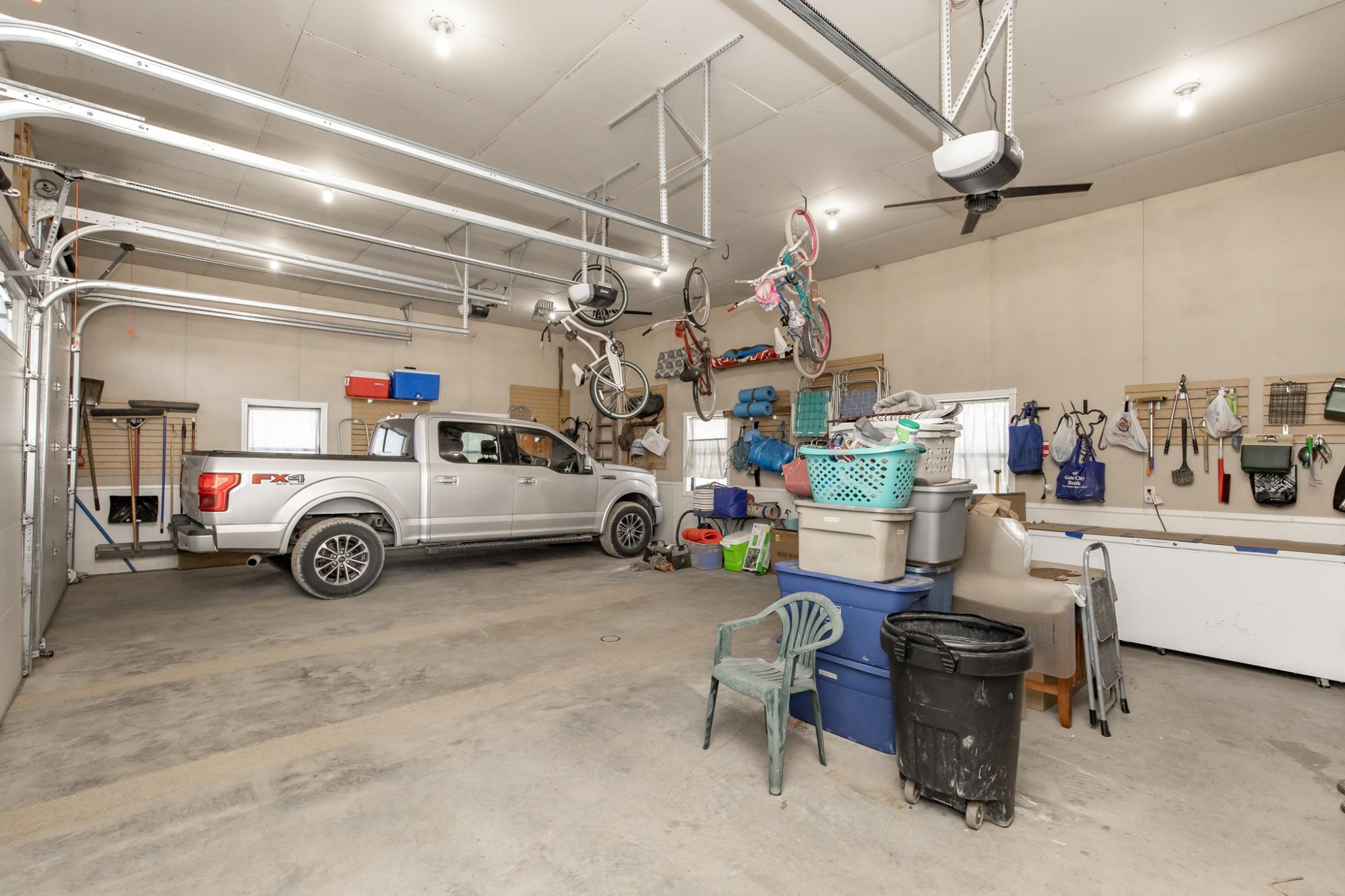 Attached 3-Stall Garage