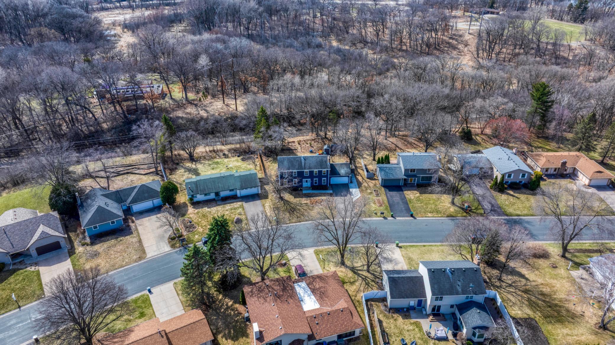 Home backs up to park preserve lands