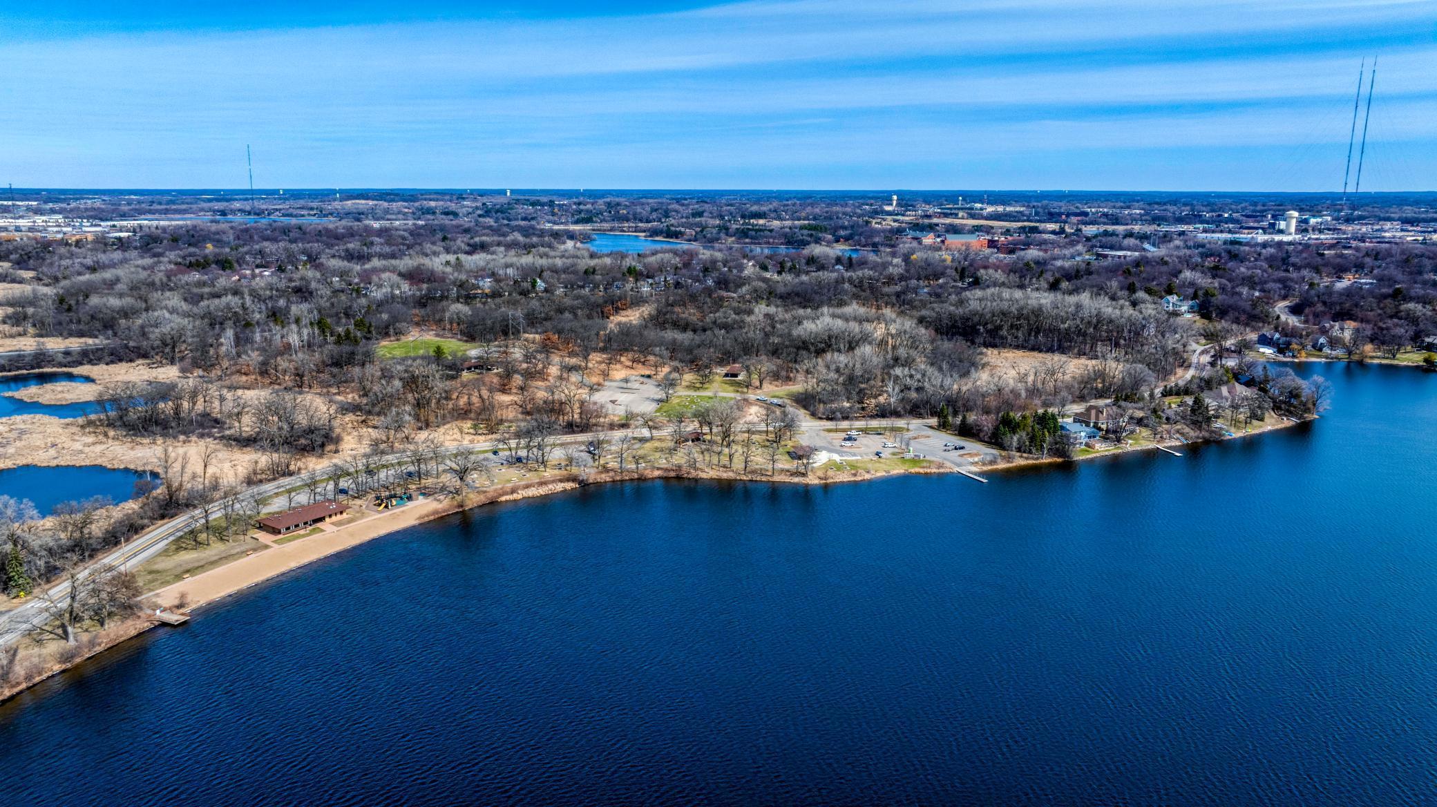 Backyard trail to lake and beach!