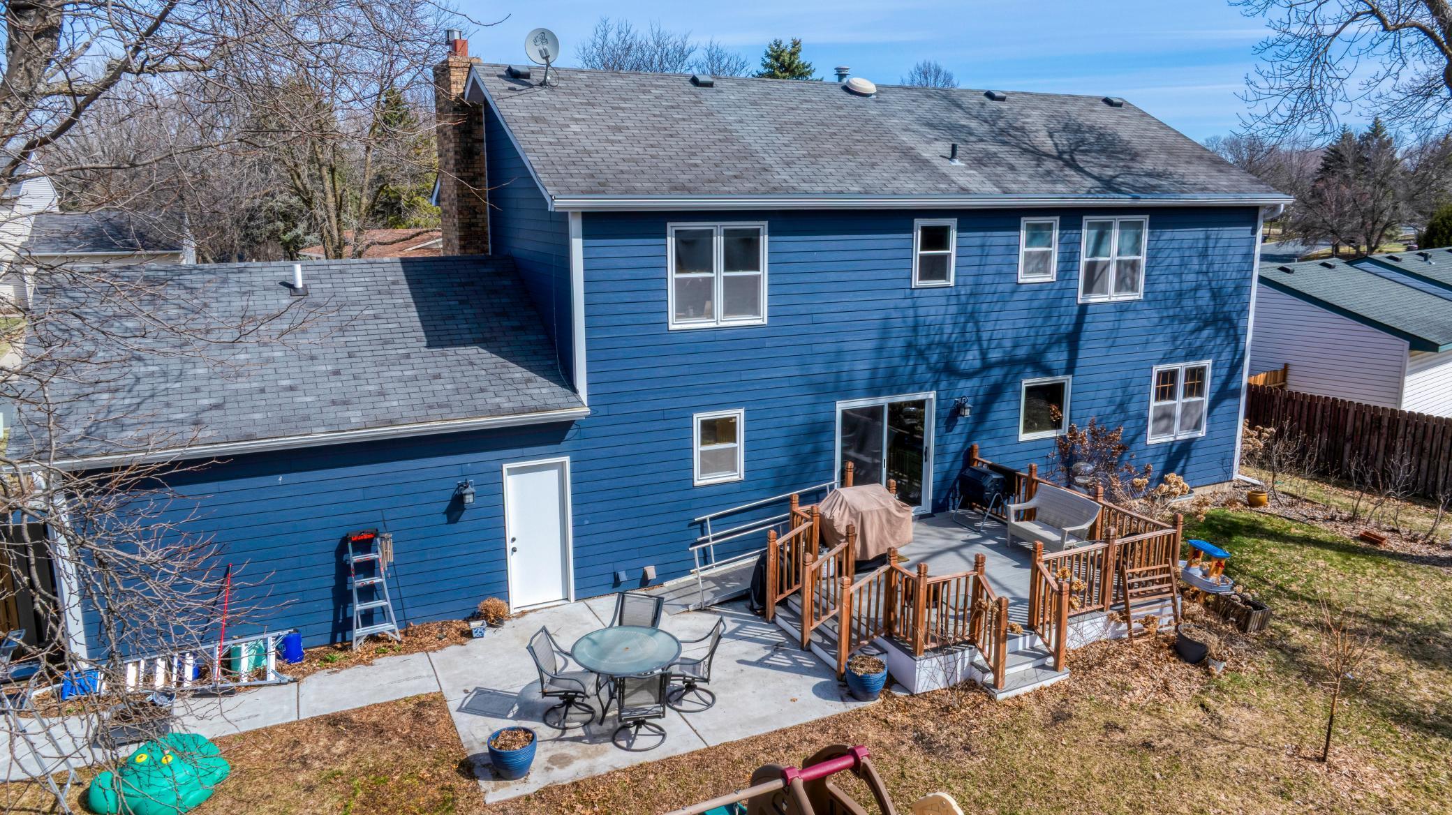 Newer Patio and Deck