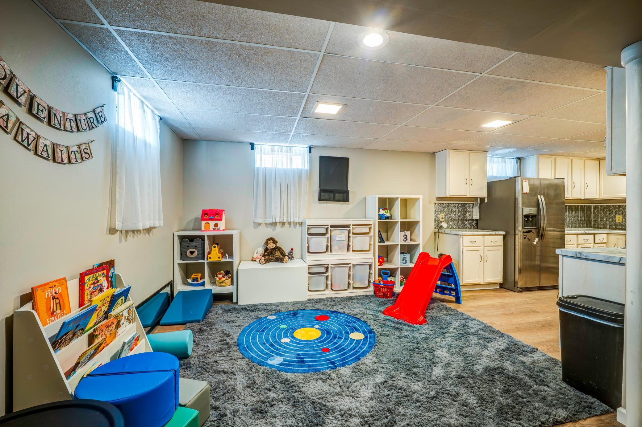 lower level play area