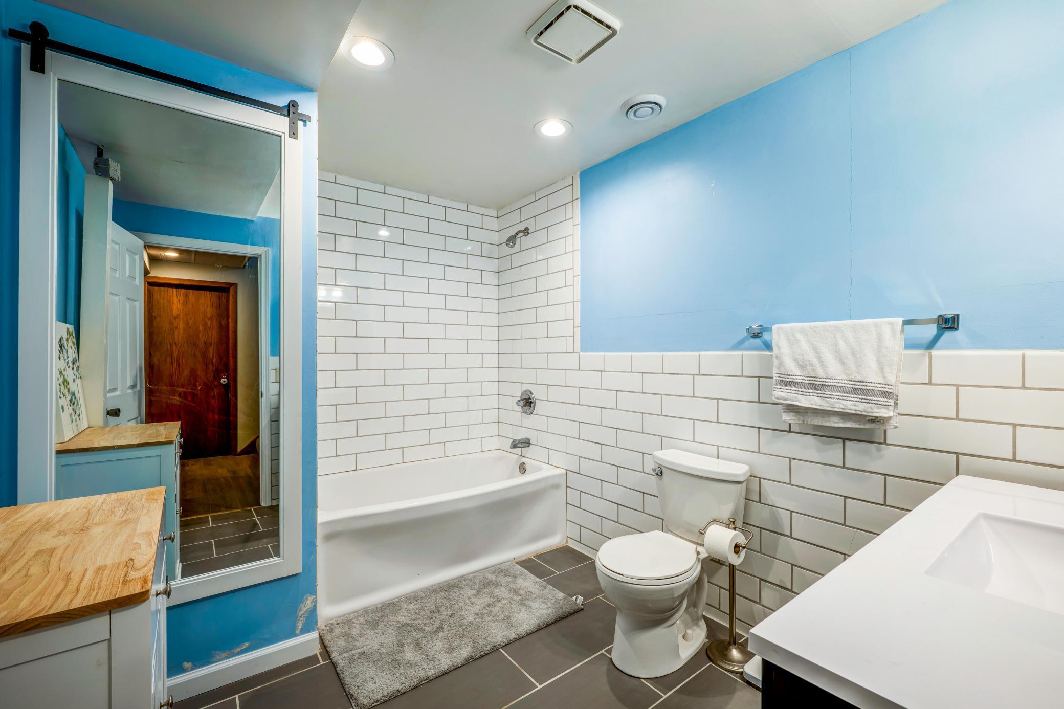 Newer Lower Level Full Bathroom