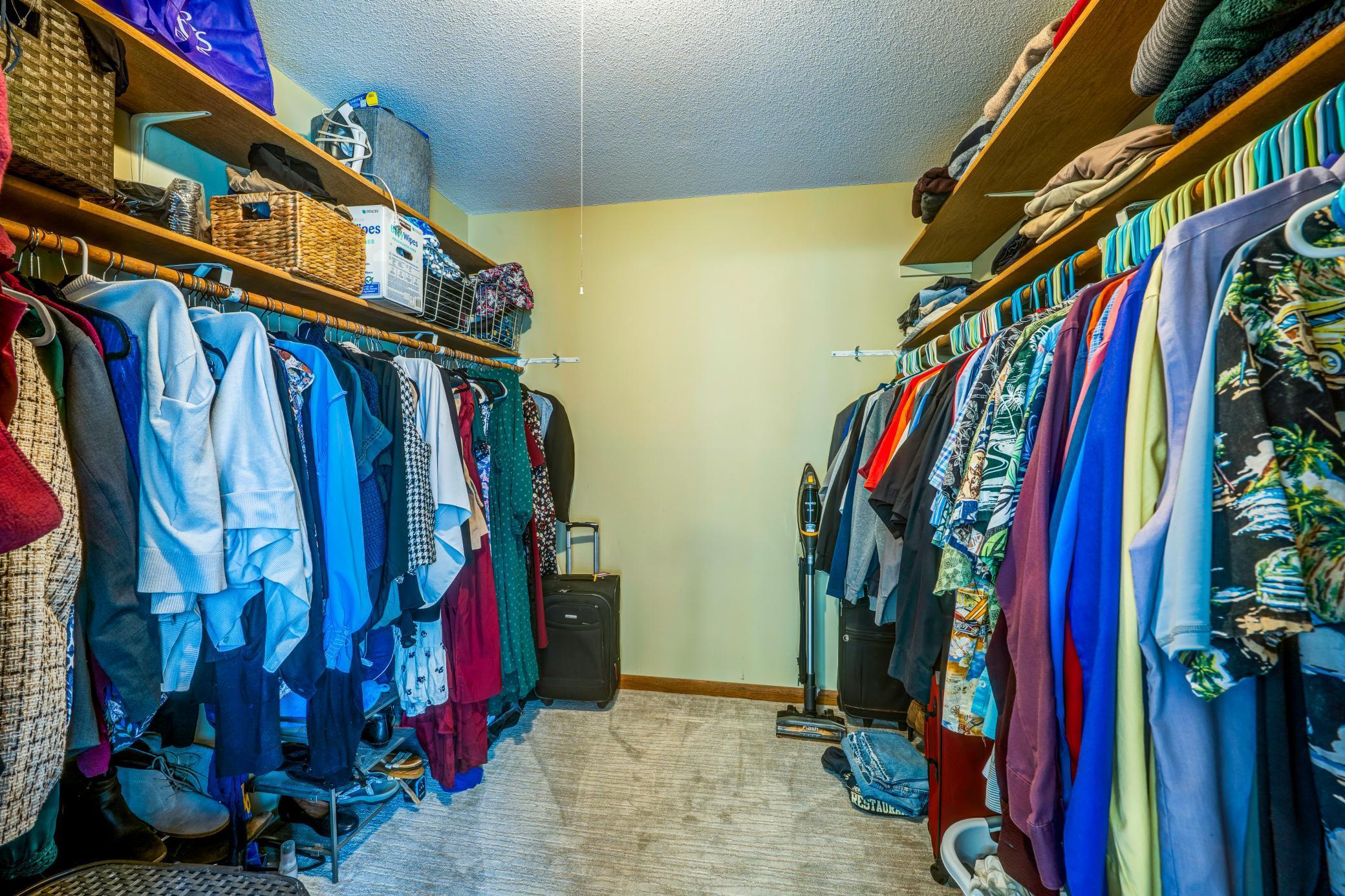 primary walk in closet