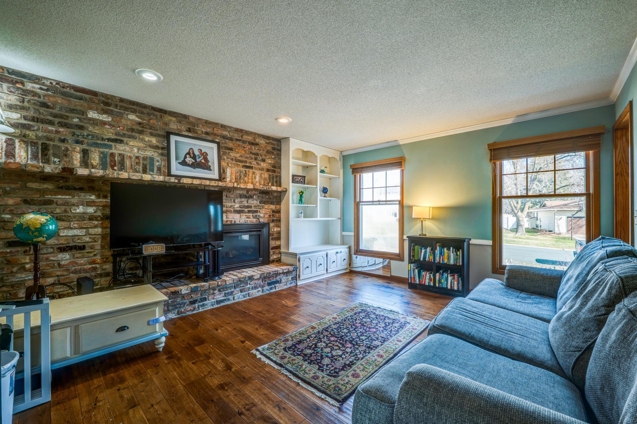 Charming main floor family room