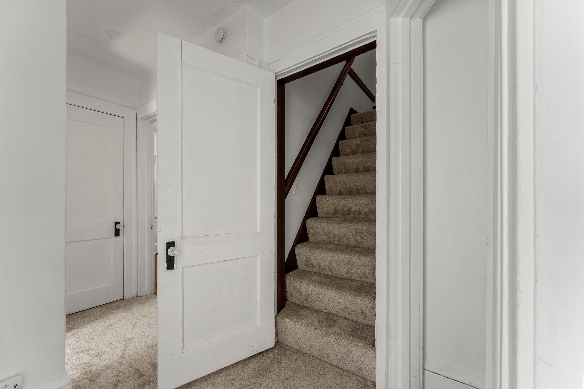 Stairs to the Upper Level Bedroom