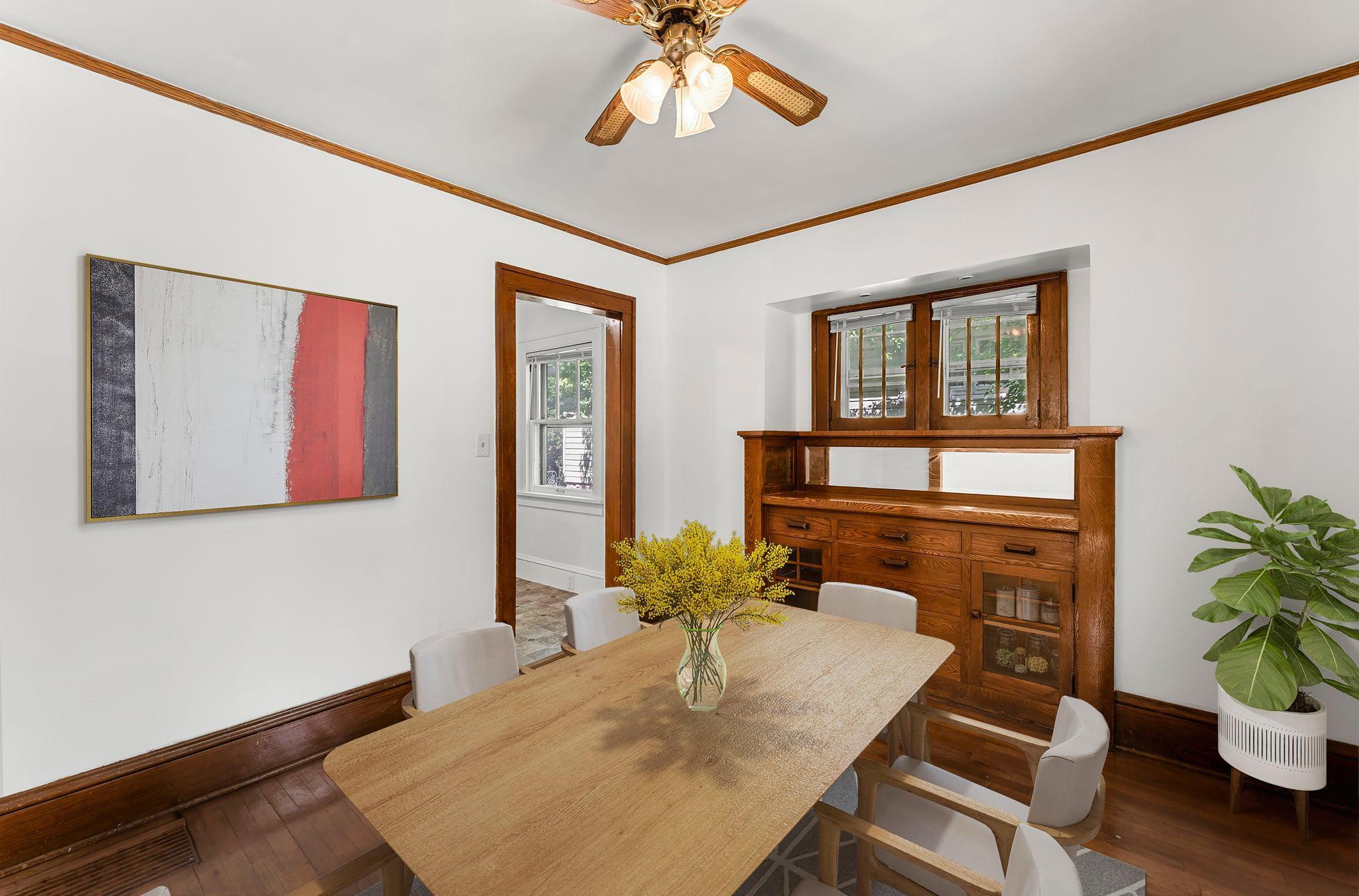 Dining Room Virtually Staged