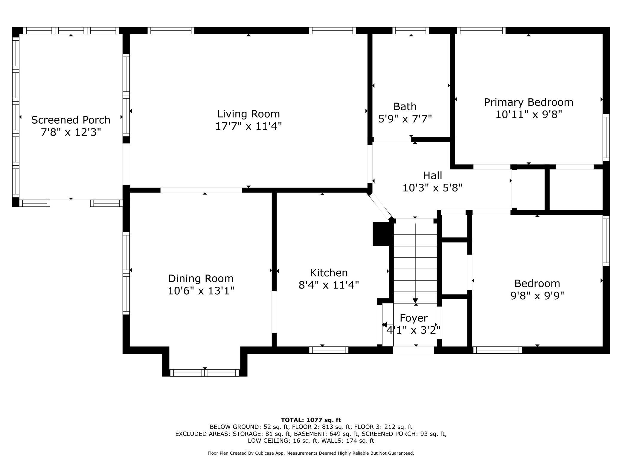 Main Level Floor Plan
