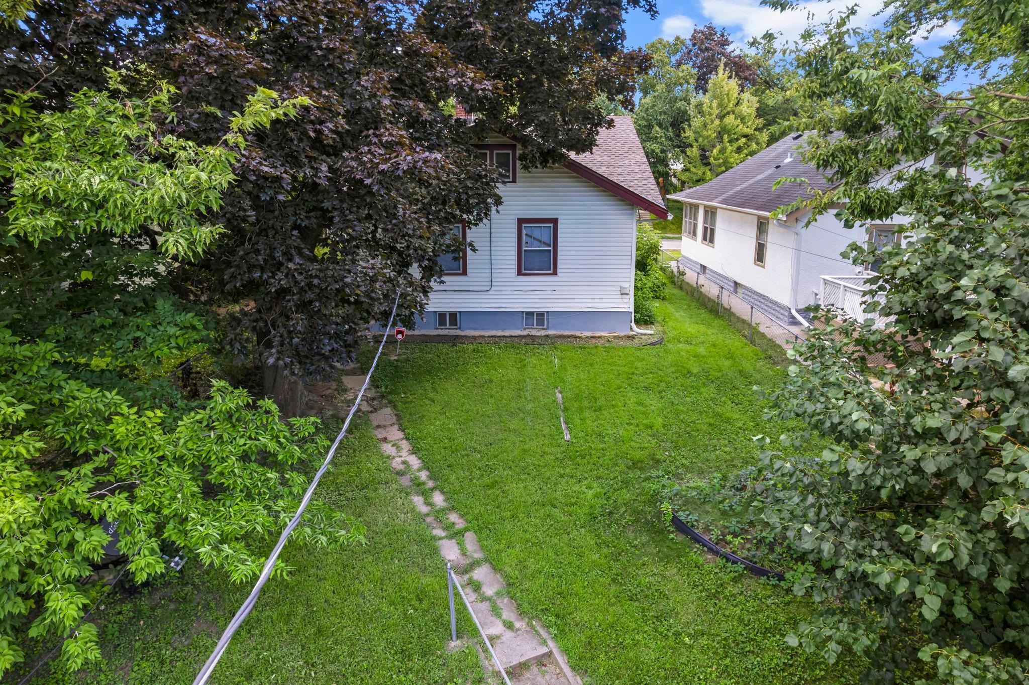 Private and Shaded Backyard