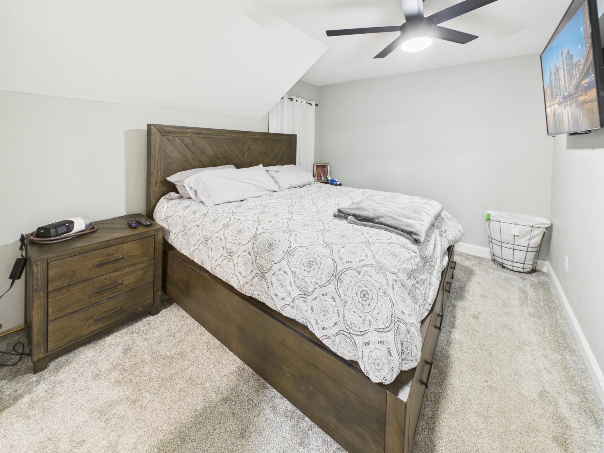 Primary bedroom upstairs