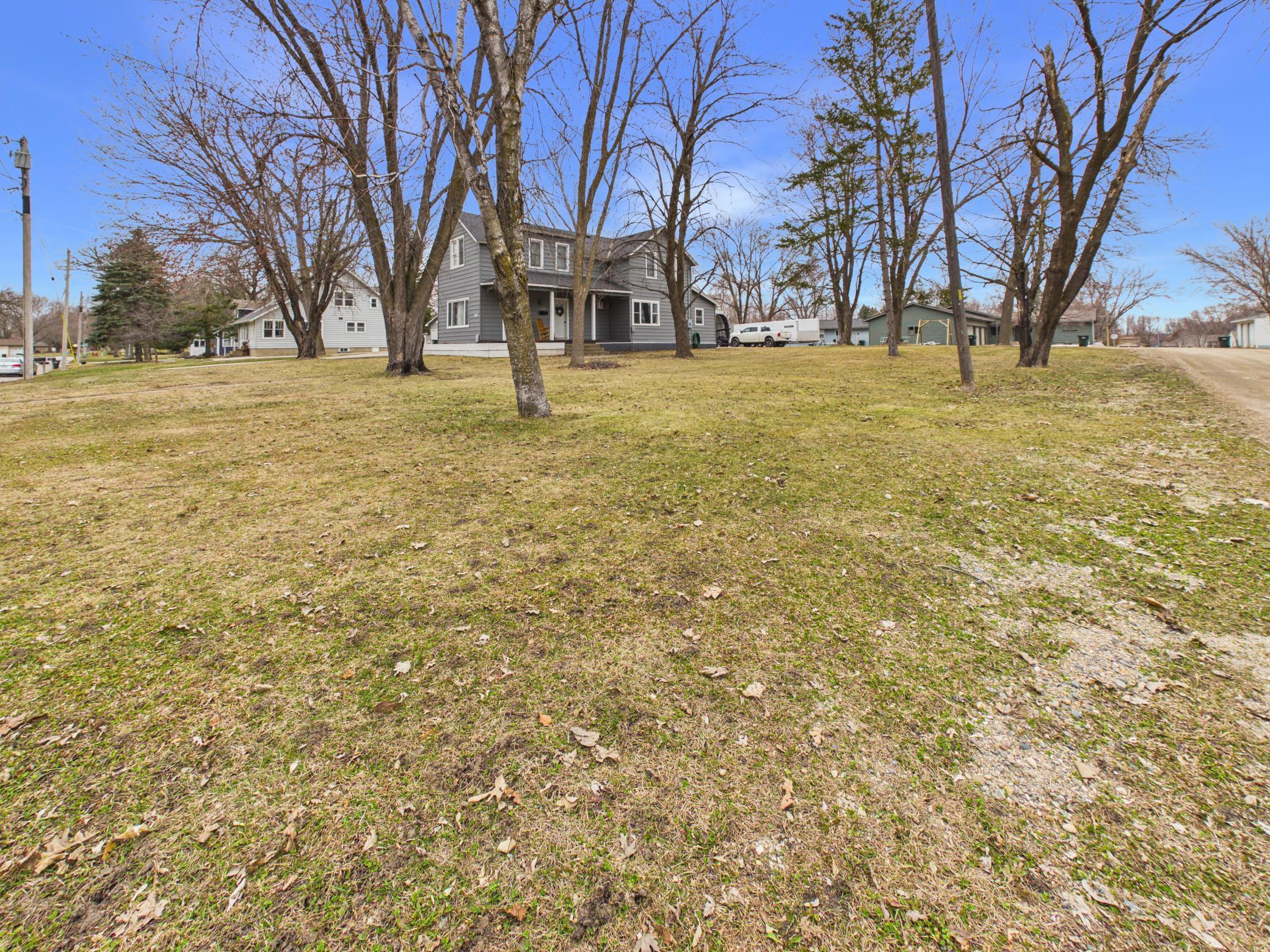 Home sits on over a half acre lot