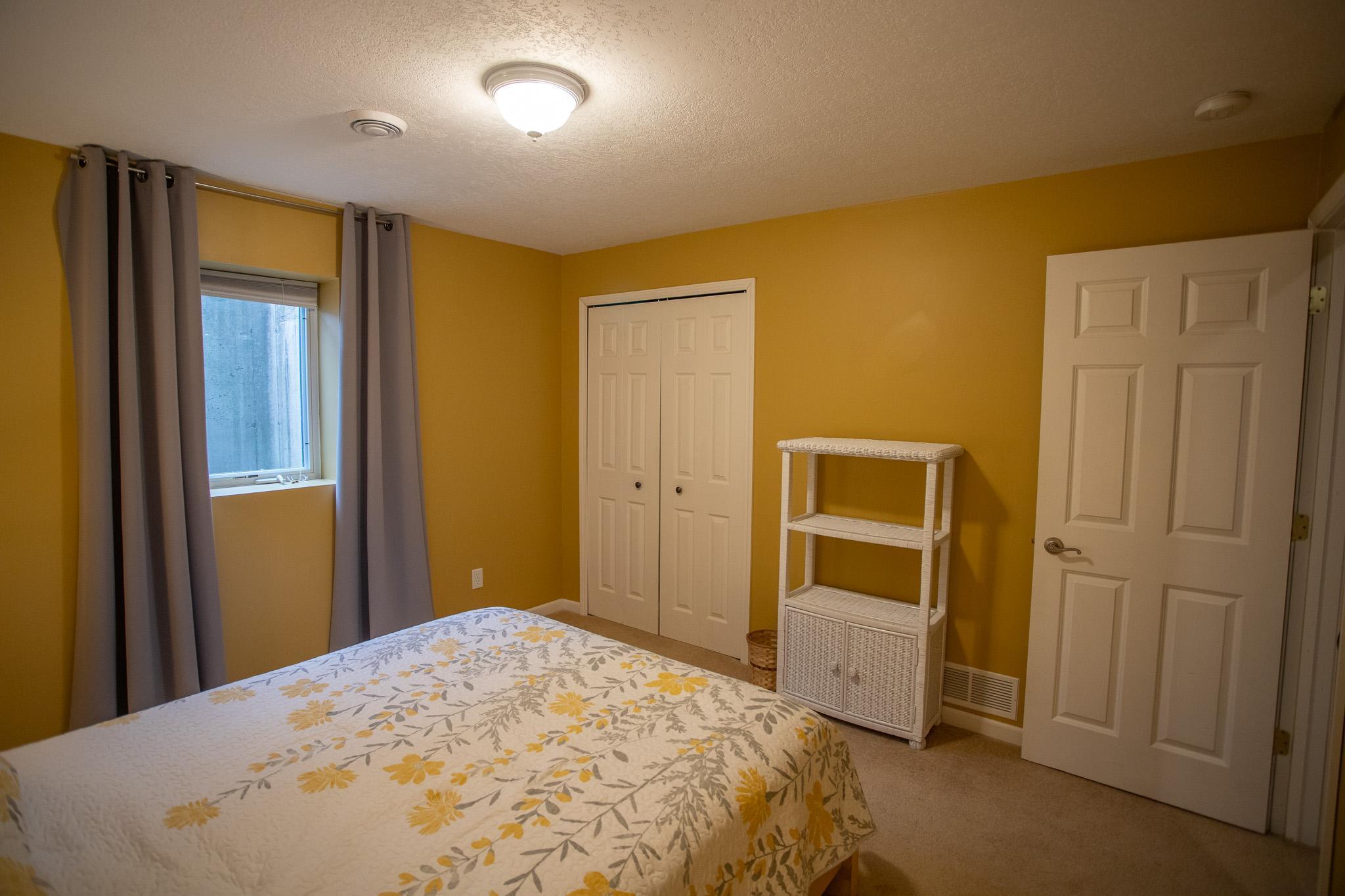 Lower level fourth bedroom