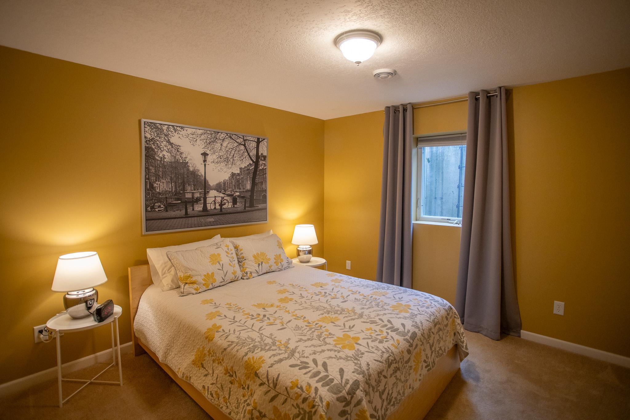 Lower level fourth bedroom