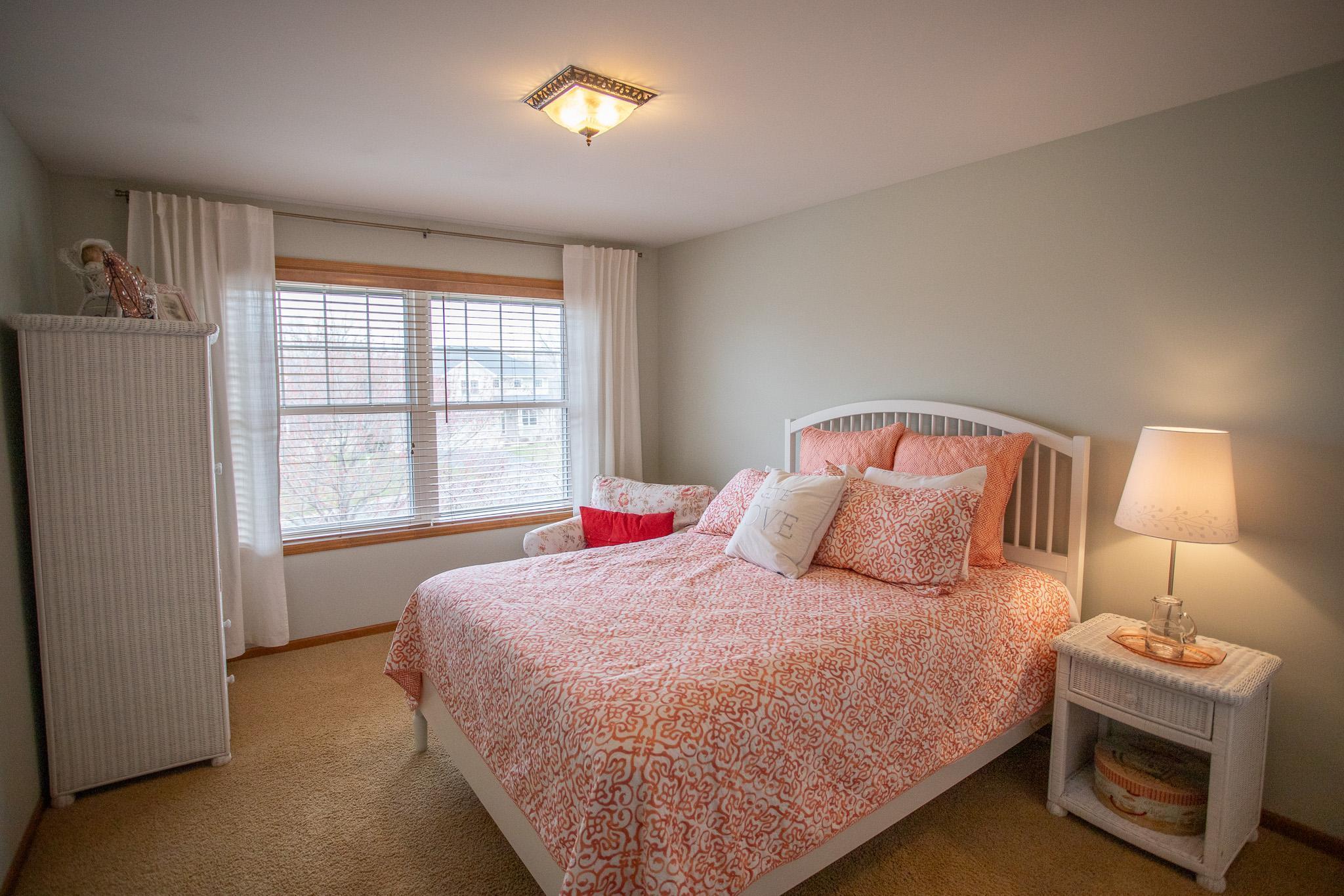 Second of three bedrooms on upper level